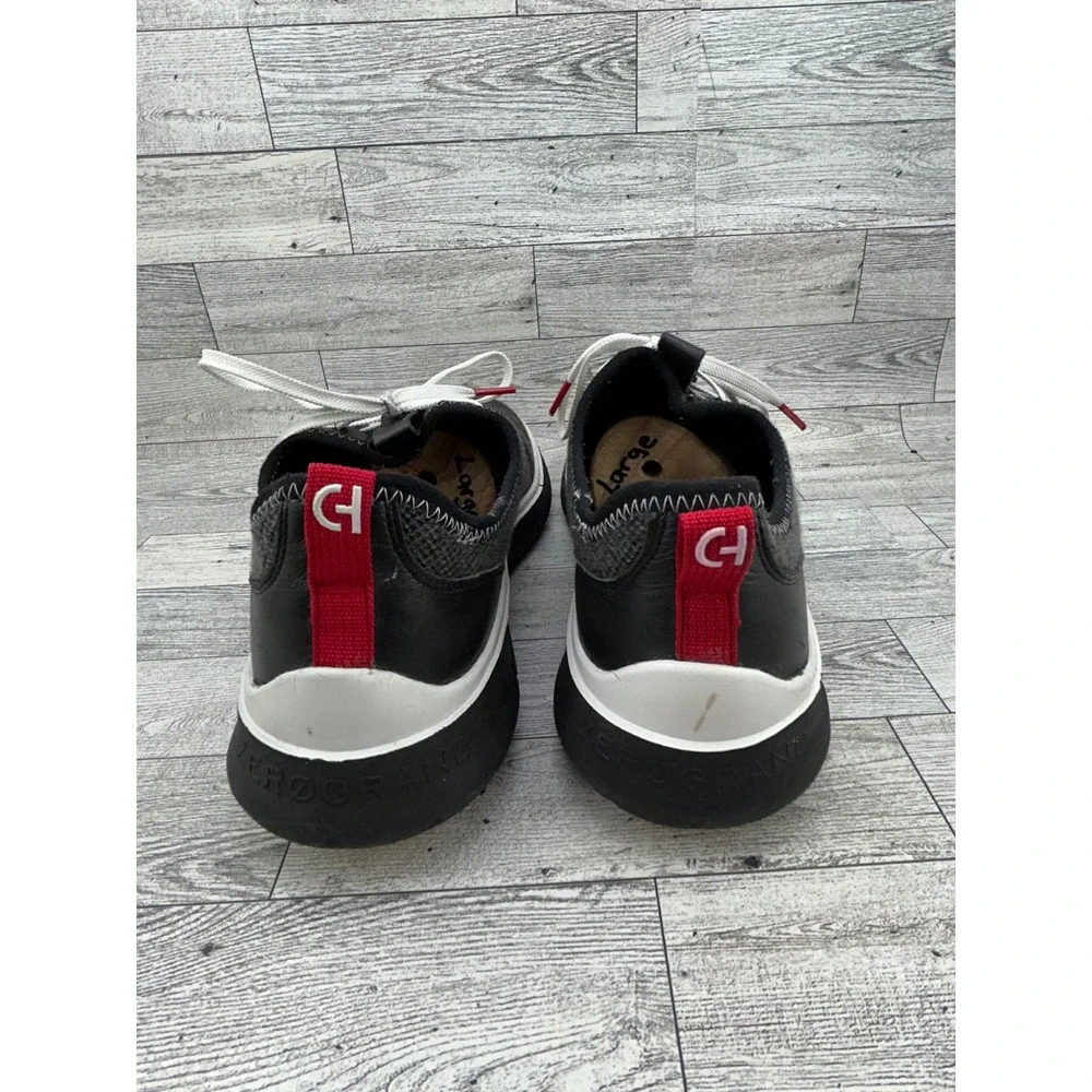 Cole Haan Zerogrand Men Sz 10.5‎ Charcoal Grey Knit Oxford Sneakers C31402
